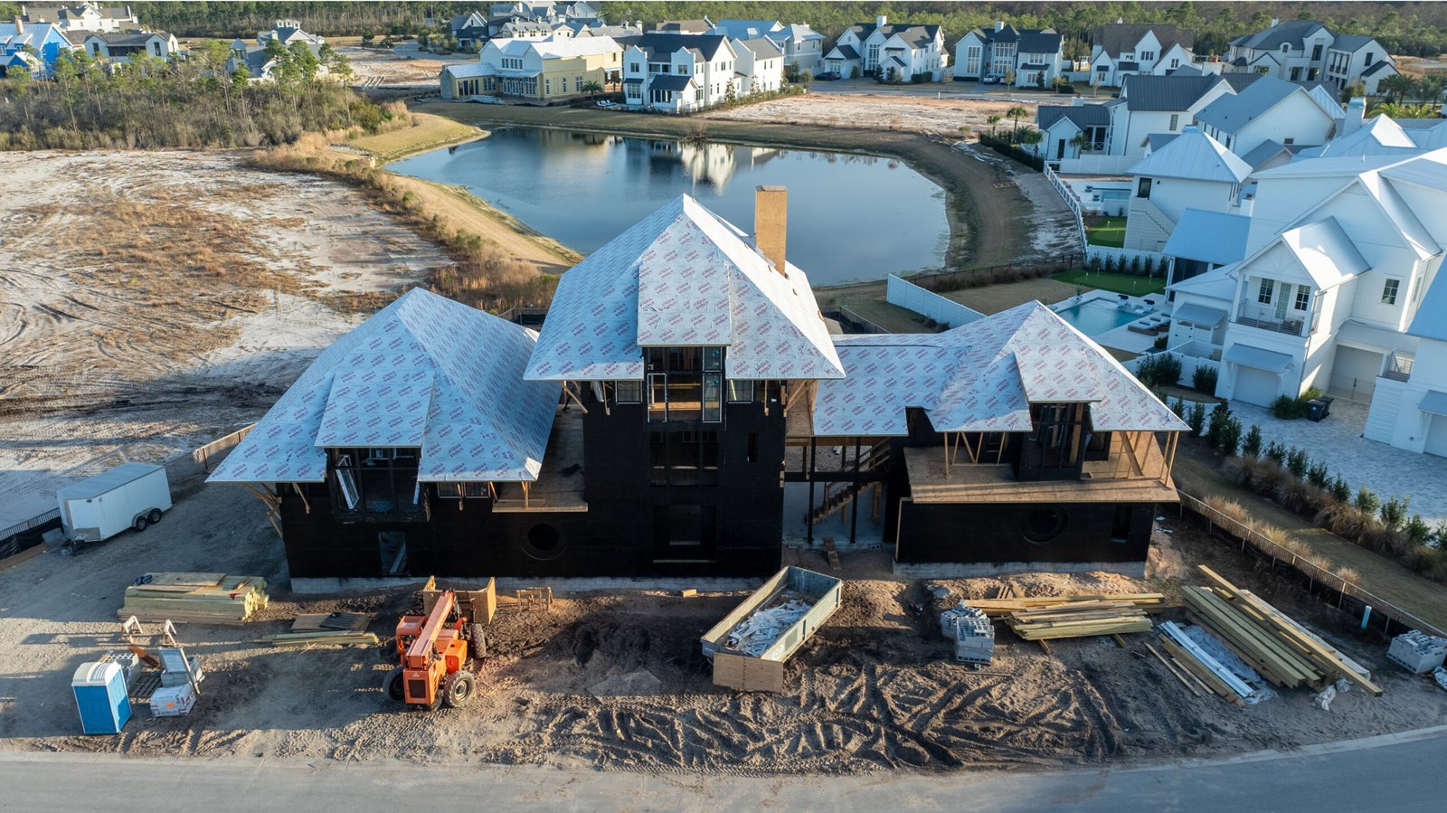 Residential aerial photography