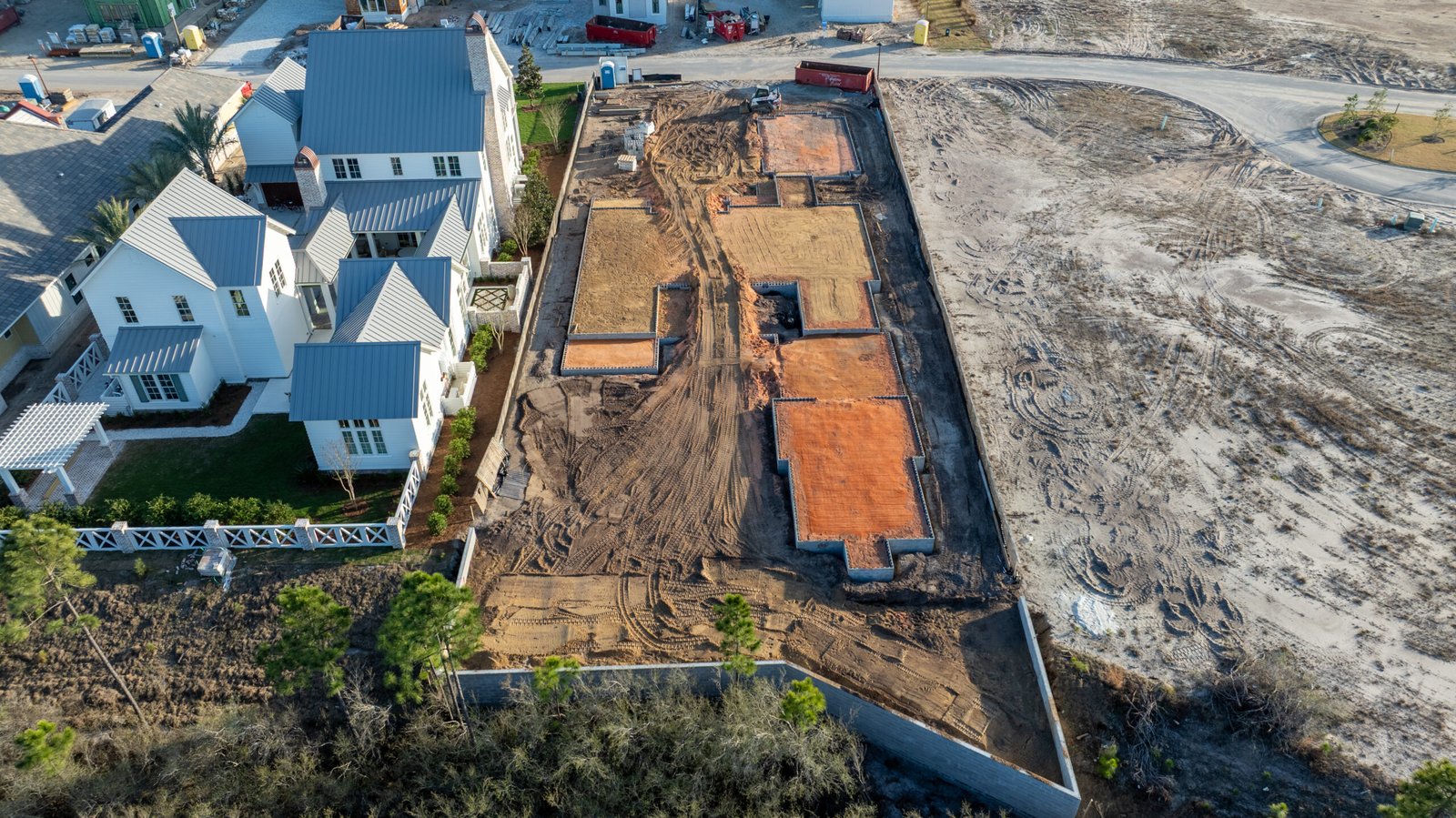 Construction documentation aerial